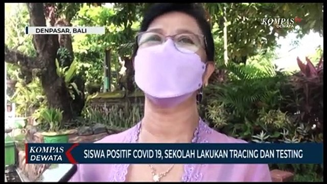 Siswanya positif Covid-19, Guru dan Siswa SMP N1 Denpasar Jalani Swab PCR