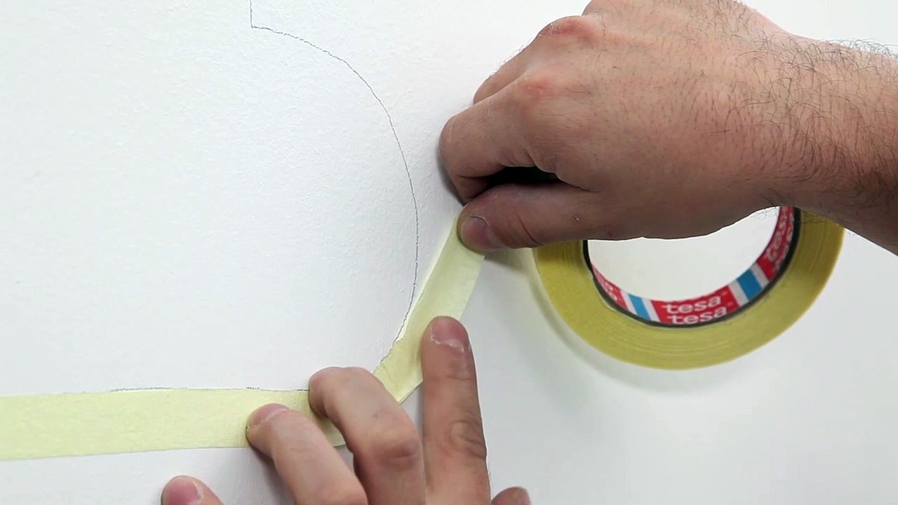 Les Tutos Maison & Travaux - Comment peindre une zone en courbe ?