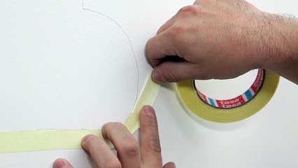 Les Tutos Maison & Travaux - Comment peindre une zone en courbe ?