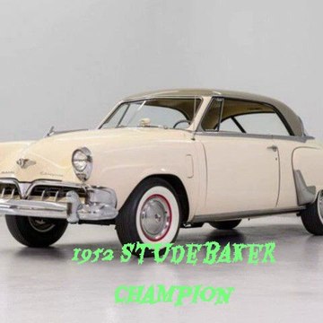 1952 Studebaker Champion . Classic cars