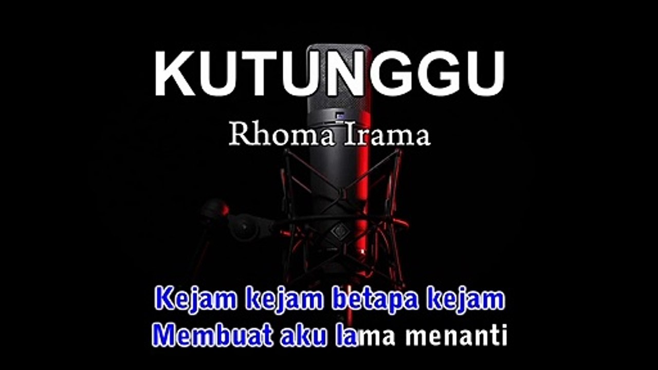 Kutunggu | Rhoma Irama | Karaoke Tanpa Vokal
