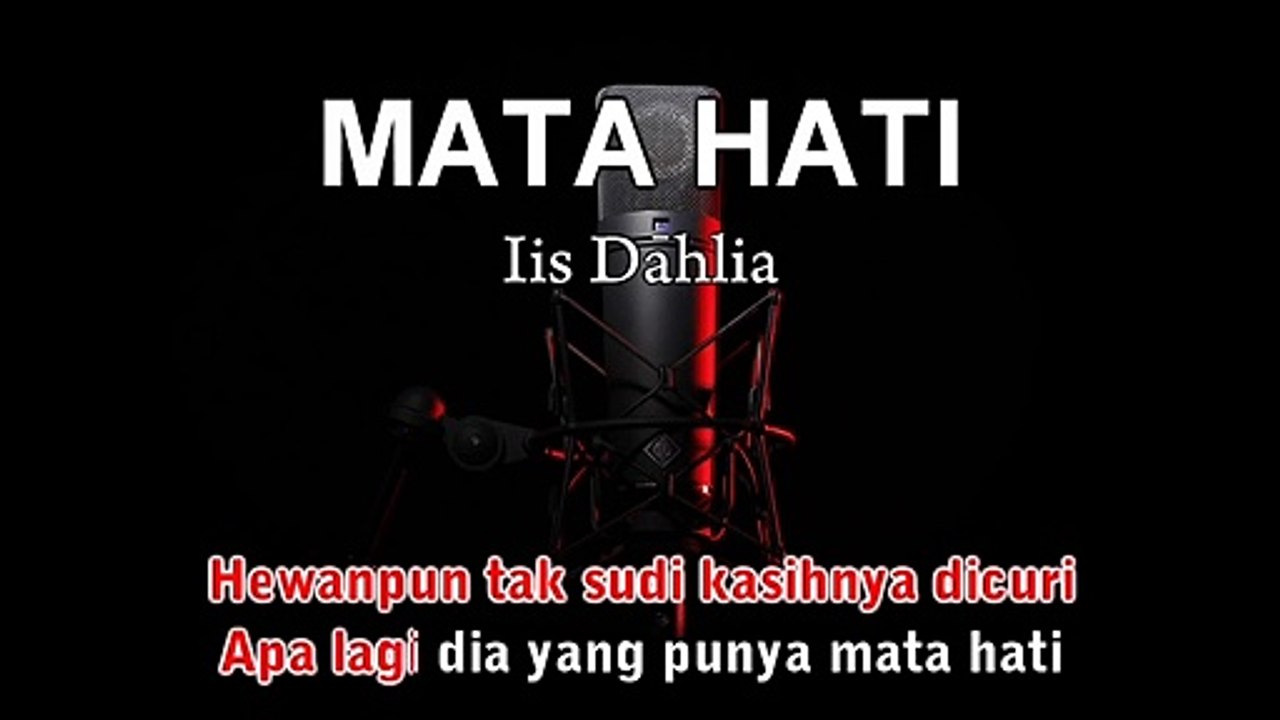 Mata Hati | Iis Dahlia | Karaoke Tanpa Vokal