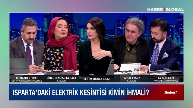 Gazeteci Faruk Aksoy'dan Isparta'daki elektrik kesintisi için teklif: Bu ay insanlardan elektrik faturası almasınlar
