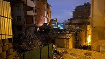Üsküdar’da patlama yaşanan bina yıkıldı