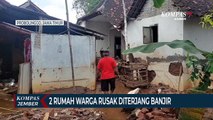 2 Rumah Warga dan Jembatan Desa di Probolinggo Rusak Diterjang Banjir