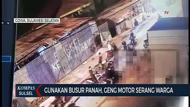 Gunakan Busur Panah, Geng Motor Serang Warga