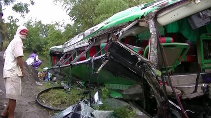 Polisi akan Panggil Pemilik Bus yang Kecelakaan di Bantul