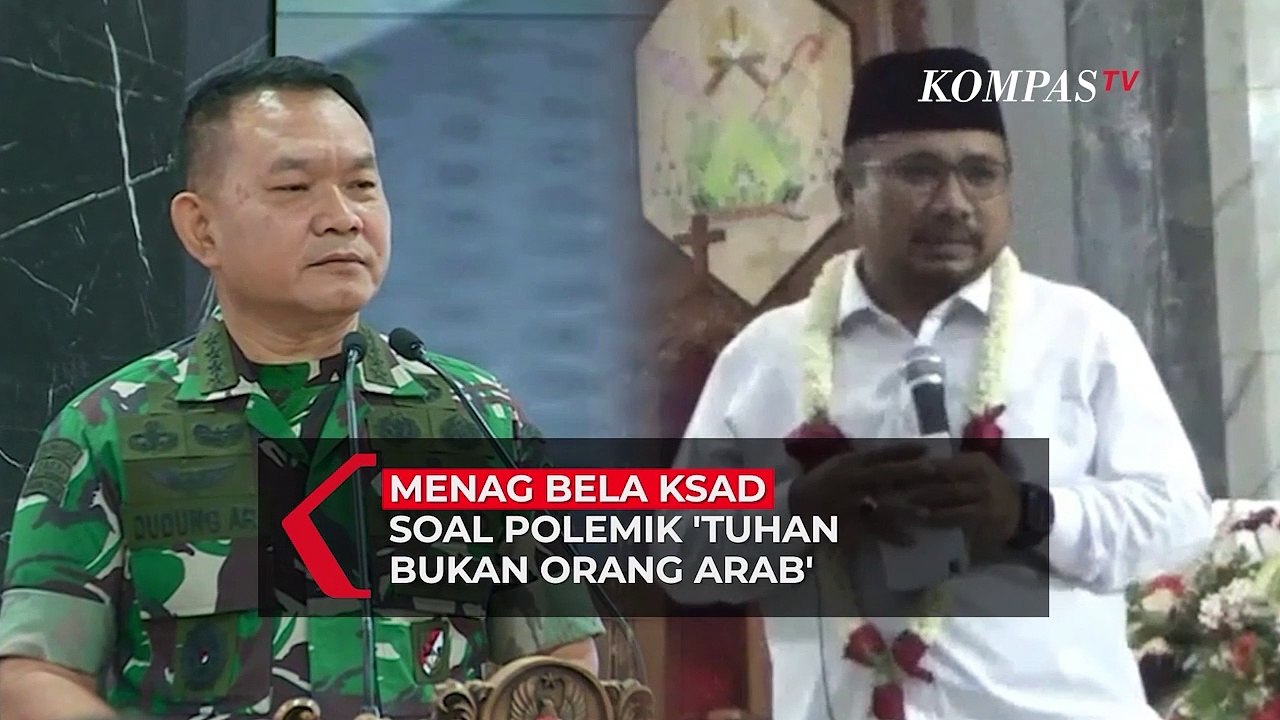 Menag Yaqut Cholil Bela KSAD Dudung Usai Dilaporkan Terkait Dugaan Penistaan Agama