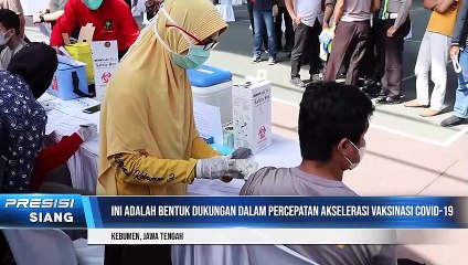 Polres Kebumen Gelar Vaksinasi Booster Untuk Personel & Bhayangkari