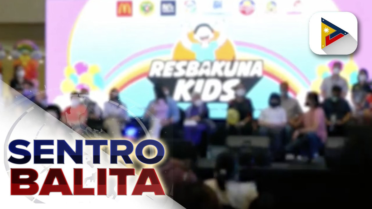 Ceremonial vaccination para sa mga batang edad 5-11, isinagawa sa Mandaluyong City ; Publiko, binalaan vs. fake news hinggil sa adverse effects ng bakuna sa mga bata