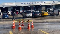 Muayene istasyonunda servis aracının çarptığı kadın öldü