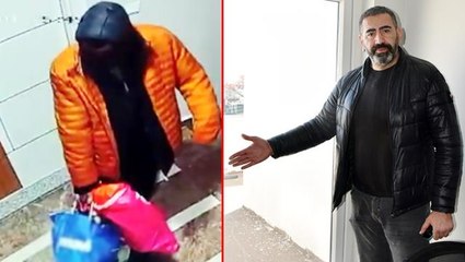 Hırsızdan soyduğu iş yerinin sahibine not: Hakkını helal et abilerin gülü