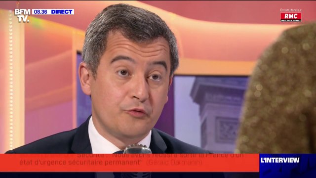 Gérald Darmanin: Nous avons réussi à sortir la France d'un état d'urgence sécuritaire permanent