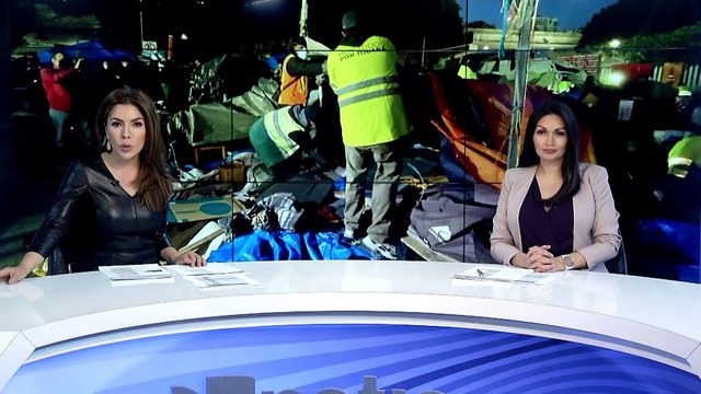 Defensores de migrantes indignados por desalojo del campamento El Chaparral en Tijuana