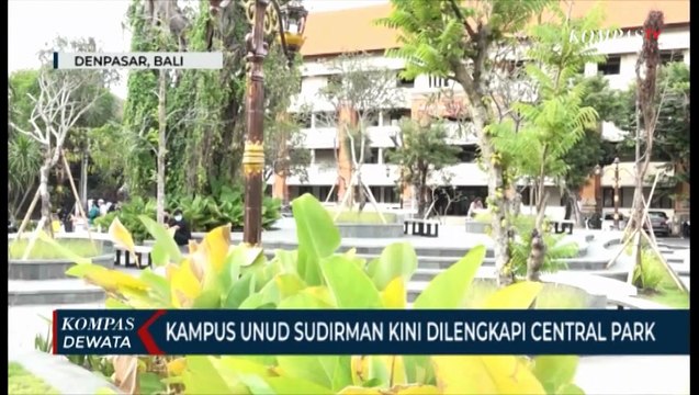 Kampus UNUD Sudirman Dilengkapi Central Park