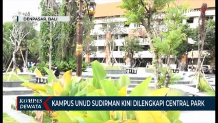 Kampus UNUD Sudirman Dilengkapi Central Park