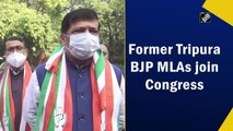 Former Tripura BJP MLAs join Congress
