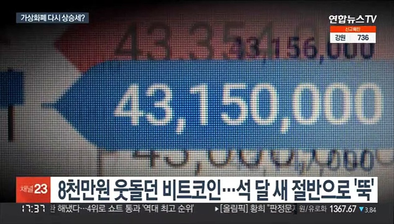 미 증시 기술주 따라가는 비트코인…5천만원선 회복