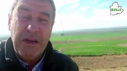 El Secretario de COAG en Sevilla, Ramon Garcia, alerta sobre la sequía