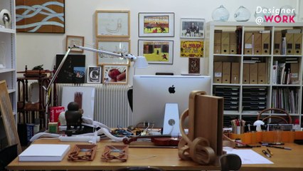 Pablo Reinoso, sculpteur-designer at work