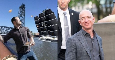 Jeff Bezos et son yacht seront accueillis avec des... oeufs pourris à Rotterdam