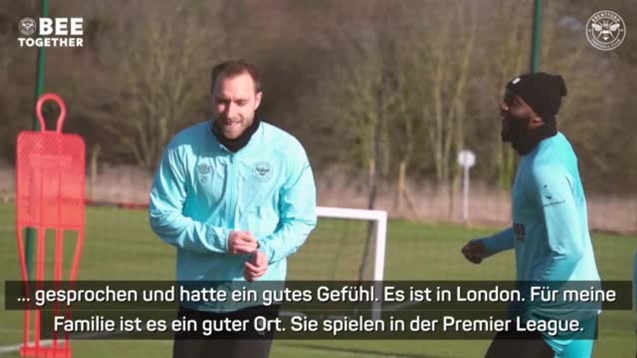Eriksen: Brentford war 'die beste Option'