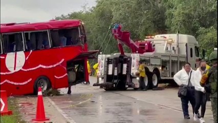 Choque mortal en Cancún