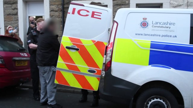 Police arrest suspect during early morning raid as part of Project Plutus