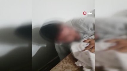 Son dakika: Polise yakalanmamak için kanepe ile duvar arasına saklandı