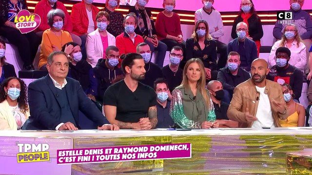Révélations sur la rupture entre Estelle Denis et Raymond Domenech, sur le plateau de TPMP People présenté par Matthieu Delormeau sur C8.