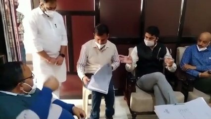 जिला कलक्टर सिहाग ने किया सोनोग्राफ ी केंद्र का निरीक्षण