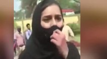 Girl shouts Allah Hu Akbar in response to Jai Shri Ram