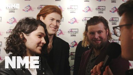 The Amazons discuss The Sherlocks and how their "next album will be a concept grime record" | VO5 NME Awards 2018
