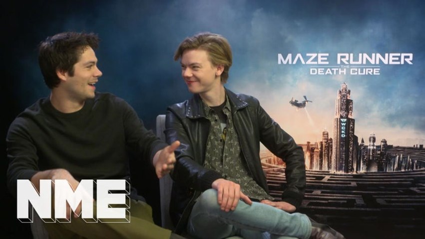 Maze Runner The Death Cure SPOILERS Dylan O Brien and Thomas Brodie Sangster talk the final film