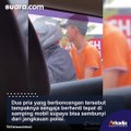 Viral Pria Bonceng Motor Tak Pakai Helm Sembunyi dari Polisi di Samping Mobil, Videonya Berakhir Plot Twist