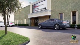 Architectural 3d walkthrough animation Of Industrial Warehouse Design tutorial by 3d architectural animation studio, San Diego, California