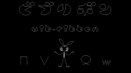 Vib-Ribbon | ¿Qué rayos es esto?