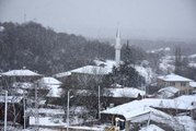 Trakya'nın yükseklerinde kar yağışı