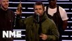 Liam Gallagher wins the Godlike Genius Award | VO5 NME Awards 2018