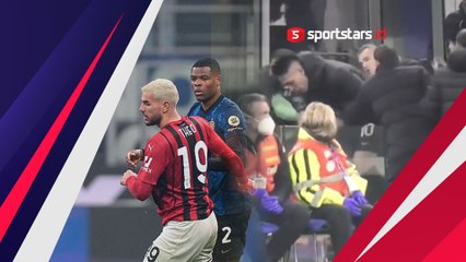 Ludahi Theo Hernandez di Laga Derby Milan, Lautaro Terancam Terkena Sanksi