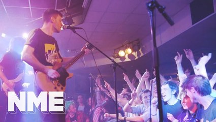 Walk on stage with PUP at their boozy, brilliant show at Leeds' Brudenell Social Club