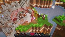 Minecraft Dungeons Gameplay Demo: Co-op battles