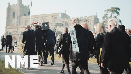 The Prodigy fans pay tribute at Keith Flint's funeral