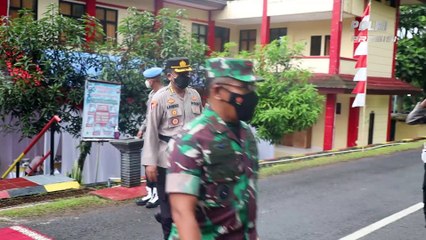 Kapolda Banten Pimpin Upacara Bintara di SPN Mandalawangi