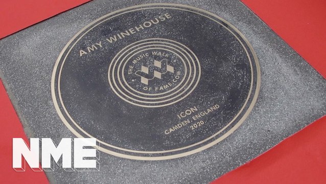 Her music was timeless : Amy Winehouse honoured on Camden's Walk of Fame.
