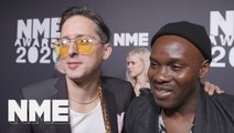 Carl Barât and Gary Powell prepare for The Libertines' 