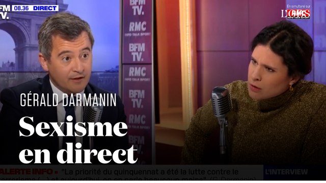 Calmez-vous madame, ça va bien se passer : le dérapage sexiste de Darmanin face à Apolline de Malherbe