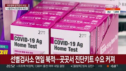 검사소 연일 행렬…젊은층 '관리 사각' 우려