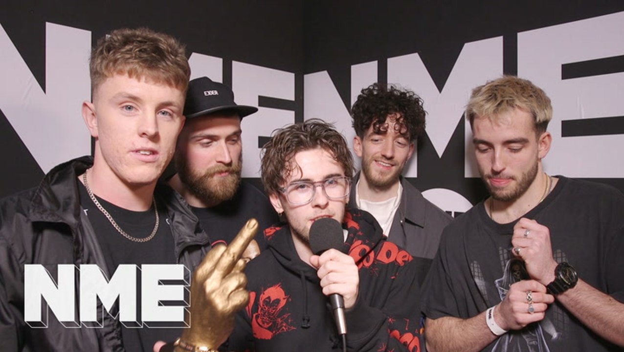 Easy Life explain how Glastonbury changed their "outlook on festivals" at the NME Awards 2020