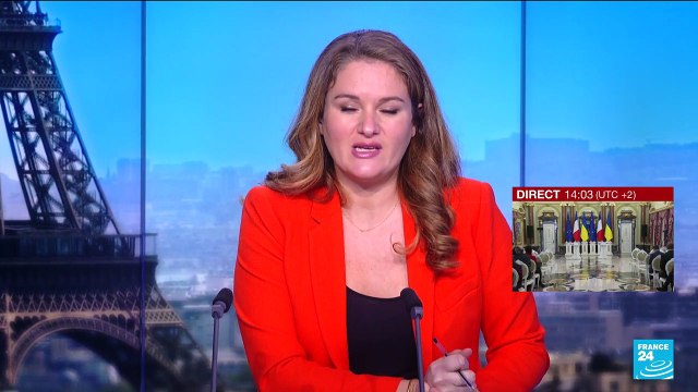 Emmanuel Macron est en visite à Kiev pour désamorcer la crise ukrainienne